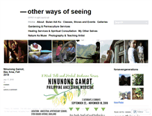 Tablet Screenshot of otherwaysofseeing.com